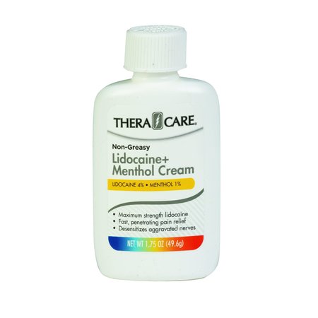 THERACARE Pain Relief Lidocaine + Menthol Cream 19-931